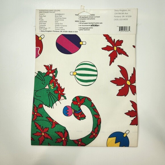 Vintage Daisy Kingdom Christmas Fabric Applique Packs X 4 Theme Sewing Crafting - Picture 3 of 10